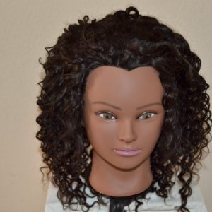 Handmade Wig – Brazilian HalfWig Deep Wave 8A Natural Color 14-14-14