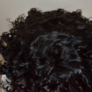 Handmade Wig – Brazilian Deep Wave Human Hair 8A Natural Color 10-10-10